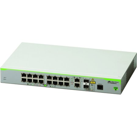 ALLIED TELESIS 16-Port 10/100Tx Switch w/ 2 Gigabit/S AT-FS980M/18-10